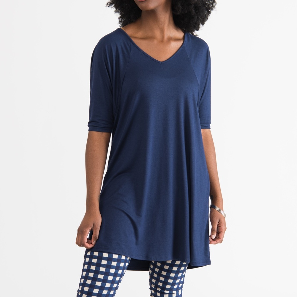 Navy Love Tunic - Picture 1 of 1